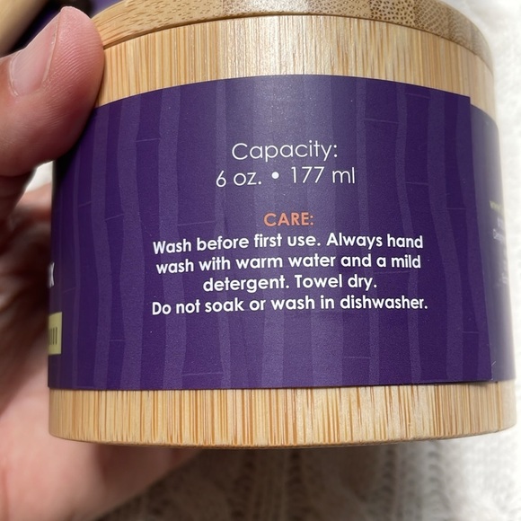 NWT Pennsylvania Totally bamboo salt storage box and wooden spoon. Great hostess - Picture 8 of 11